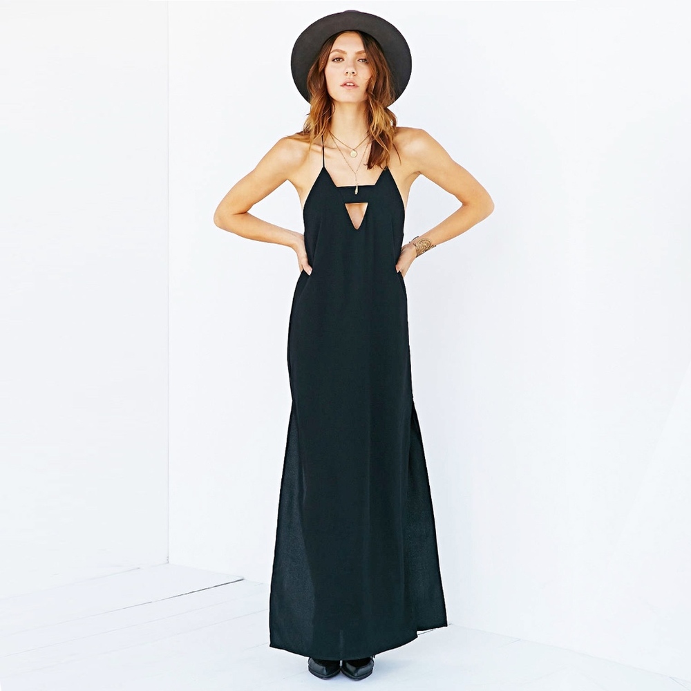 Finders Keepers Black Maxi Dress